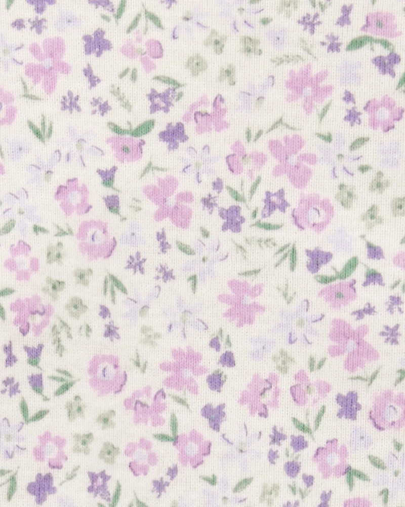 Baby 2-Piece Floral Long-Sleeve Tee & Pant Set