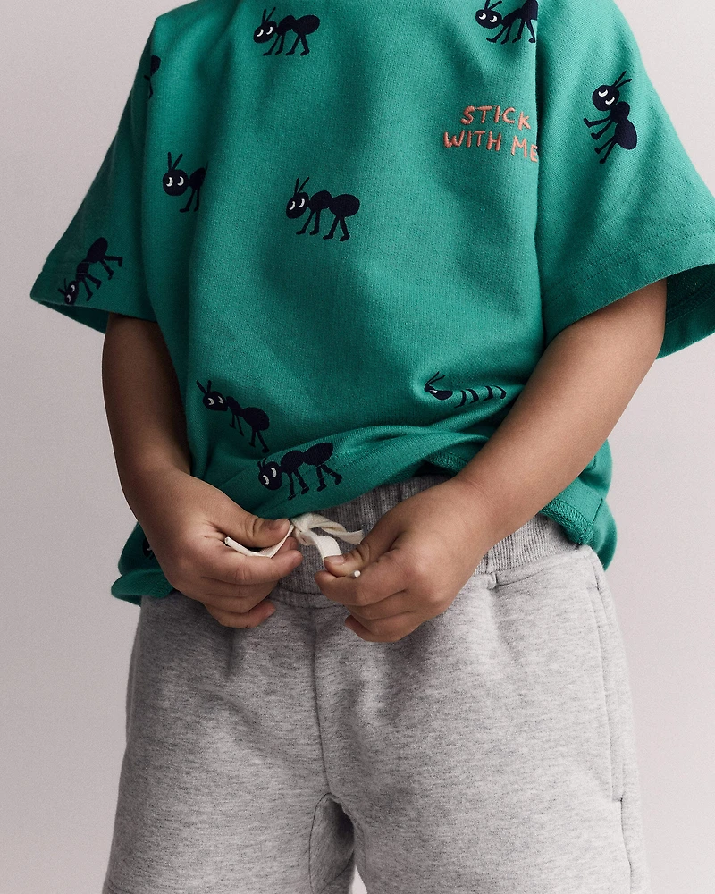 Toddler City Park™ Short - Heather Grey