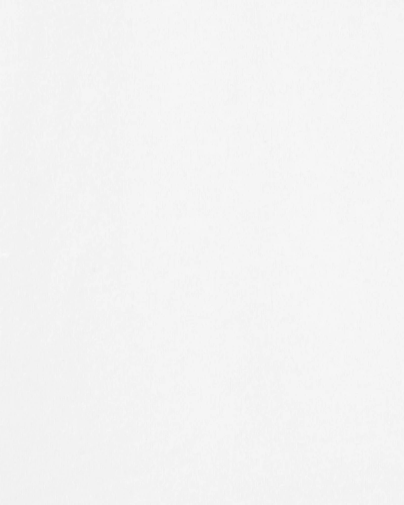 Long-Sleeve Pocket Tee - White
