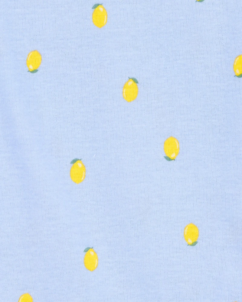 Kid 4-Piece Floral Cotton Pyjamas