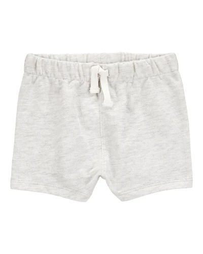 Baby Pull-On Slub Jersey Shorts