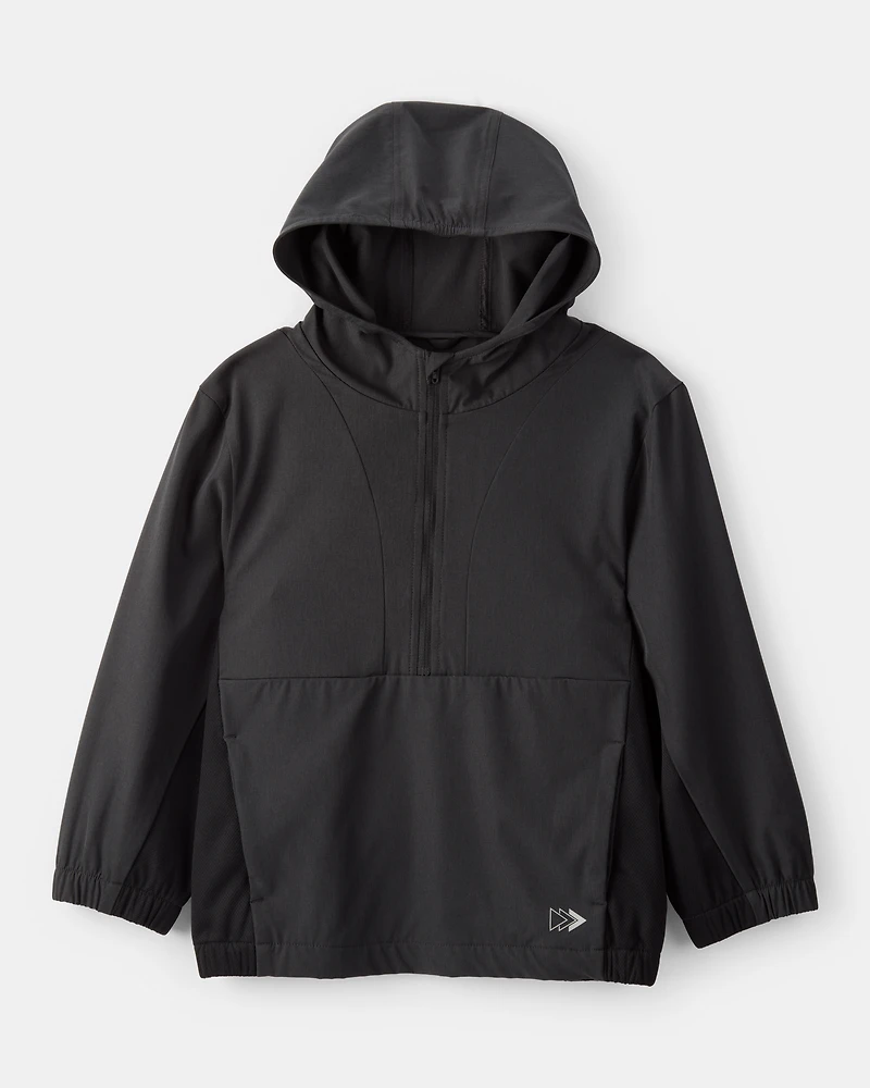 Kid Active Windbreaker - Black