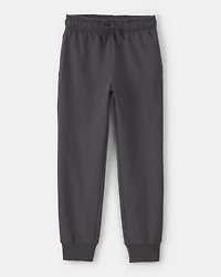 Boys French Terry Joggers - Grey