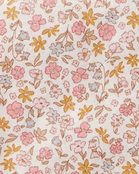 Baby 4-Pack Floral Receiving Blankets