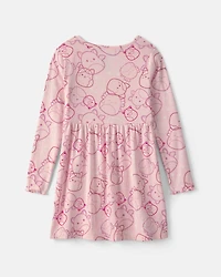 Girls Squishmallow Long-Sleeve Dress