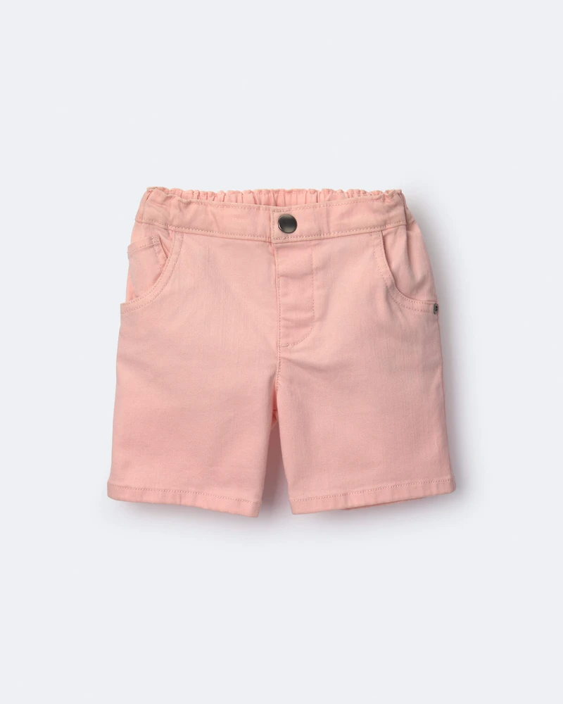 Toddler Girl Bermuda Short - Light Pink