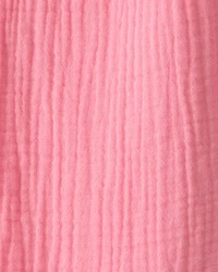 Toddler Girl Organic Cotton Gauze Pants