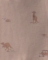 Baby Boy 2-Piece Safari Animal Print Sleeveless Top & Short Set - Brown