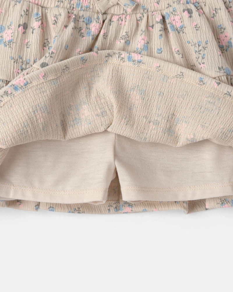 Toddler Girl 2-Piece Disney© Minnie Mouse Top & Skort Set - Blue