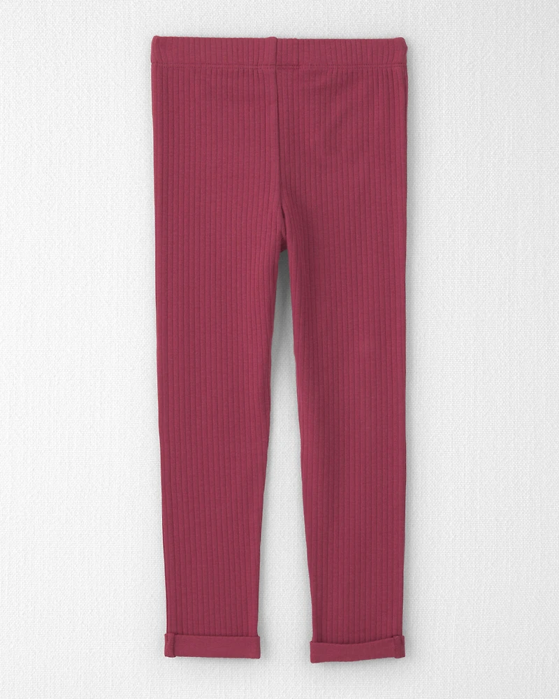 Toddler Girl 2-Pack Organic Cotton Leggings