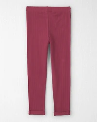 Toddler Girl 2-Pack Organic Cotton Leggings