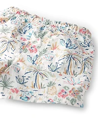 Toddler Boy Recycled Swim Trunks Tropical Paradise Print