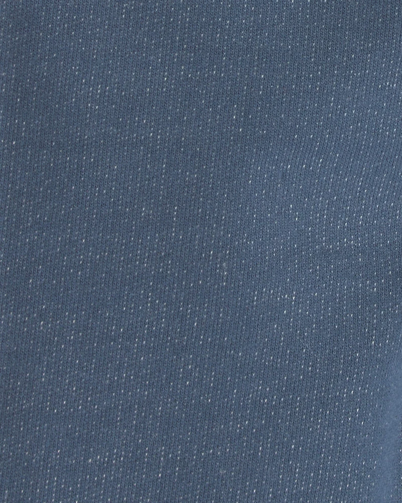 Baby Boy Chambray French Terry Pull-On Pants - Indigo