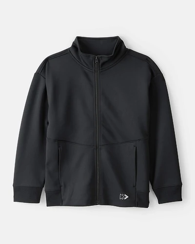 Boys Zip-Up Jacket - Black