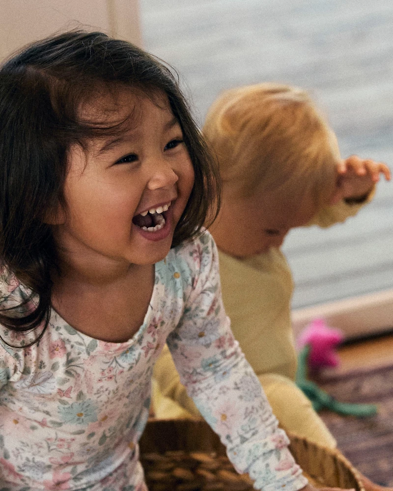 Toddler Girl Butterfly Garden PurelySoft 2-Piece Pyjama Set