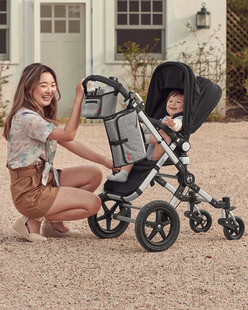 Pronto Signature Changing Station - Grey Melange