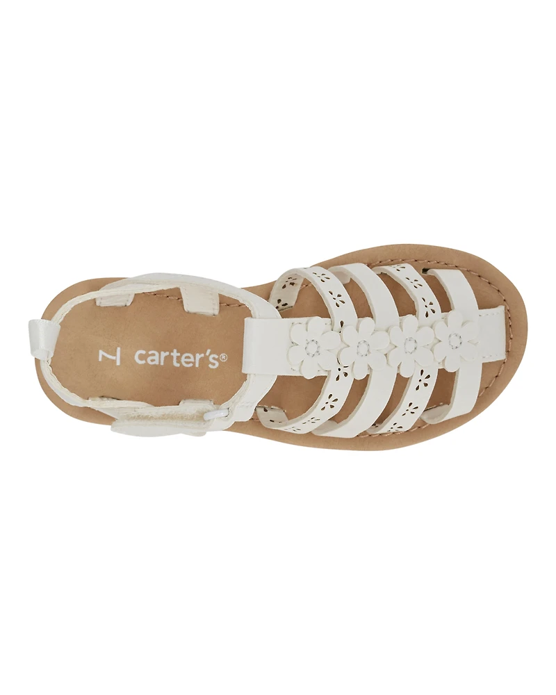 Toddler Casual Sandals - White