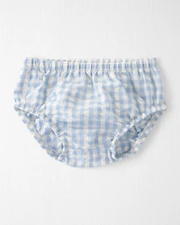 Baby Girl Gingham Dress Made with Organic Cotton