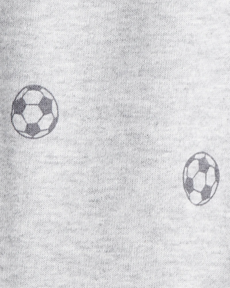 Baby Boy 2-Piece 'Just Kickin it' Soccer Bodysuit & Pant Set - Green