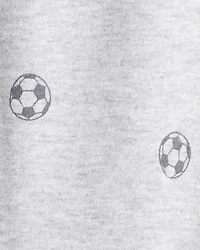 Baby Boy 2-Piece 'Just Kickin it' Soccer Bodysuit & Pant Set - Green