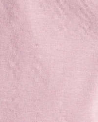 Baby Girl 2-Pack 100% Cotton Pull-On Pants - Blue/Pink