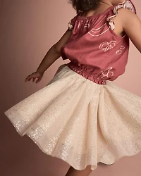 Toddler Girl Avenue Twirl™ Mini Skirt - Khaki