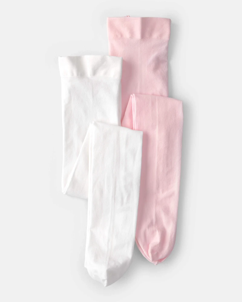 Girls 2-Pack Tights