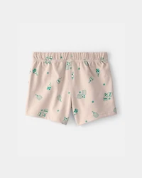 Toddler Boy Pickleball French Terry Shorts - Brown