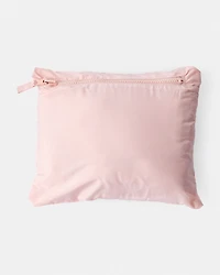Baby Hooded Puffer Jacket - Pink