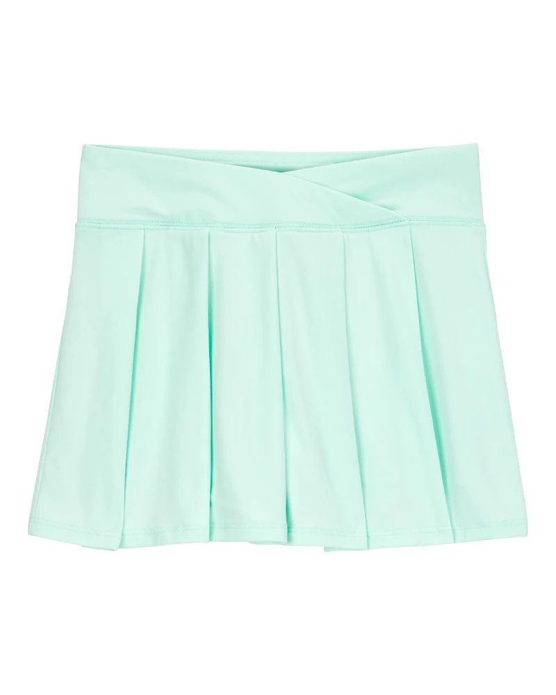Girls Active Match Skort - Turquoise