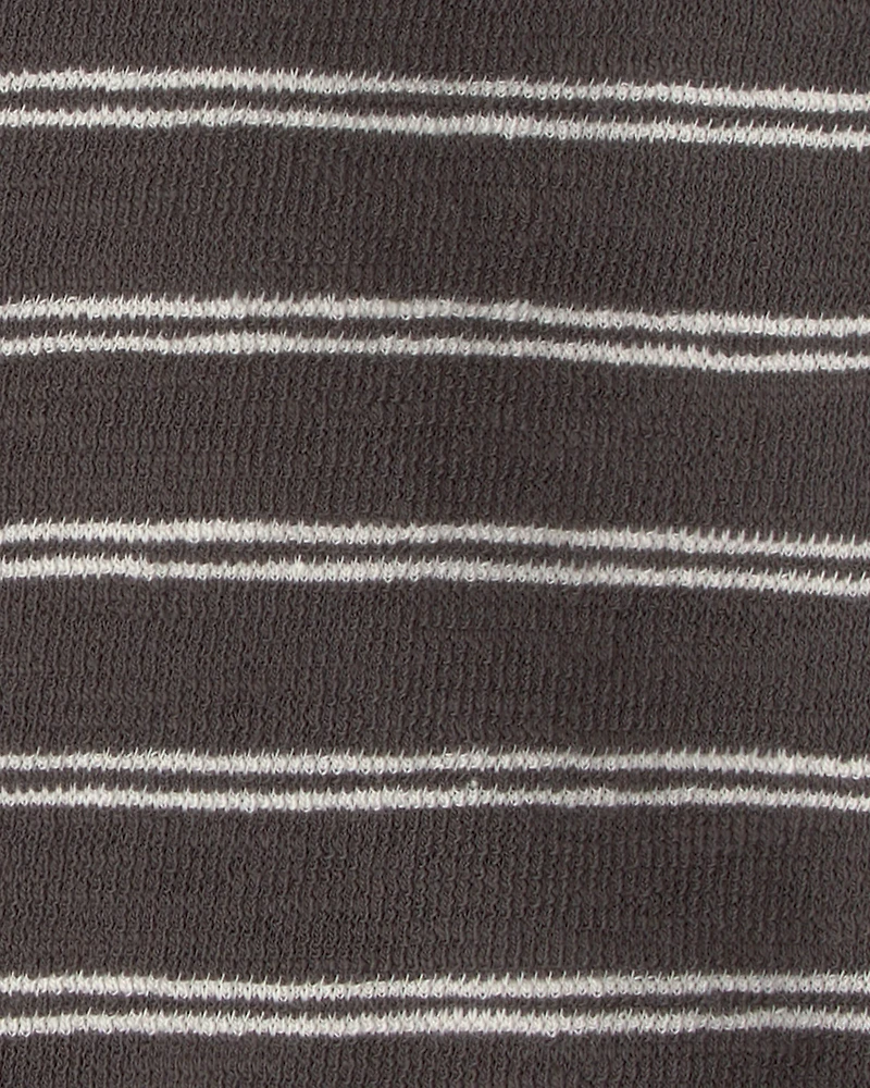 Baby Romper Made with Organic Cotton Stripes