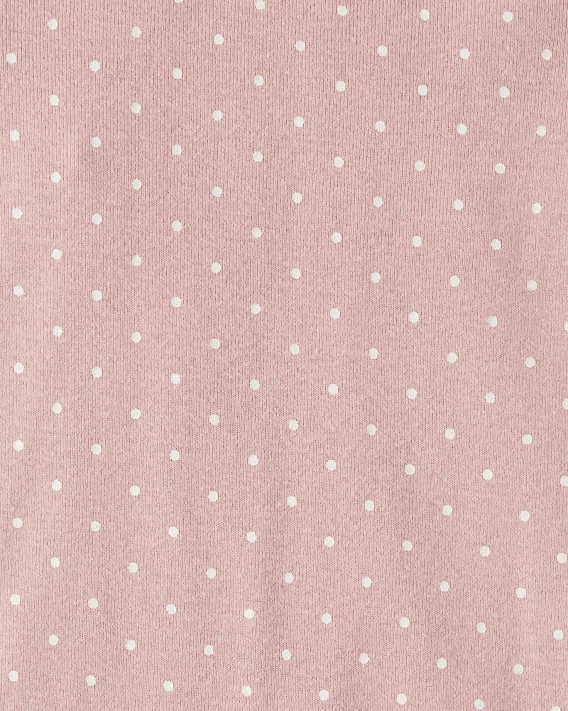 Baby Girl 5-Pack Bear Floral Multipack Bodysuits - White/Pink/Purple