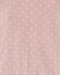 Baby Girl 5-Pack Bear Floral Multipack Bodysuits - White/Pink/Purple