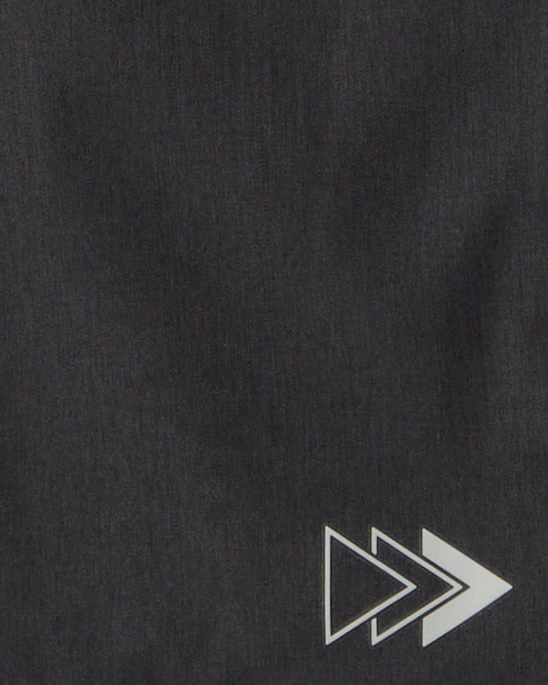 Boys Active Windbreaker - Black