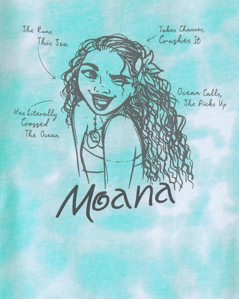 Toddler Girl Disney© Moana Graphic Tee - Turquoise
