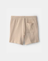 Boys Beach Pocket Shorts - Tan