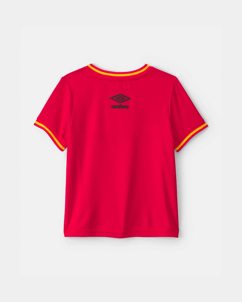 Toddler 2-Piece Umbro Spain Soccer Jersey & Short Set - Red/Yellow/Black