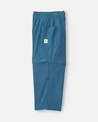 Toddler Boy Poplin Pants - Blue