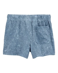 Toddler Solid Pull-On Knit Shorts