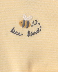 Baby Girl 3-Piece Bee Bodysuit & Pant Set - Yellow/Ivory