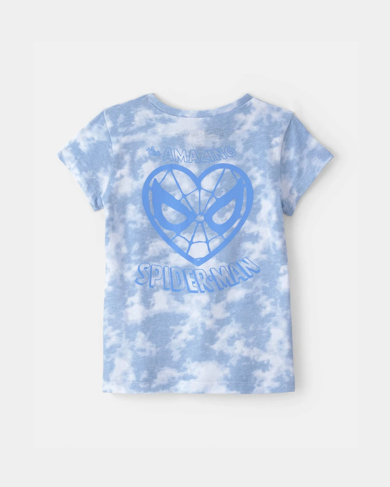 Toddler Girl ©Marvel Spider-Man Graphic Tee - Blue