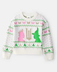 Girls Wicked Long-Sleeve Sweater - Ivory