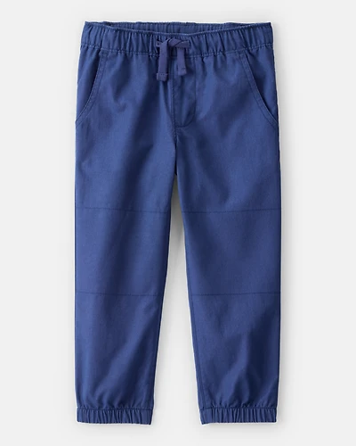 Toddler Boy Cotton Pull-On Fashion Pants - Navy