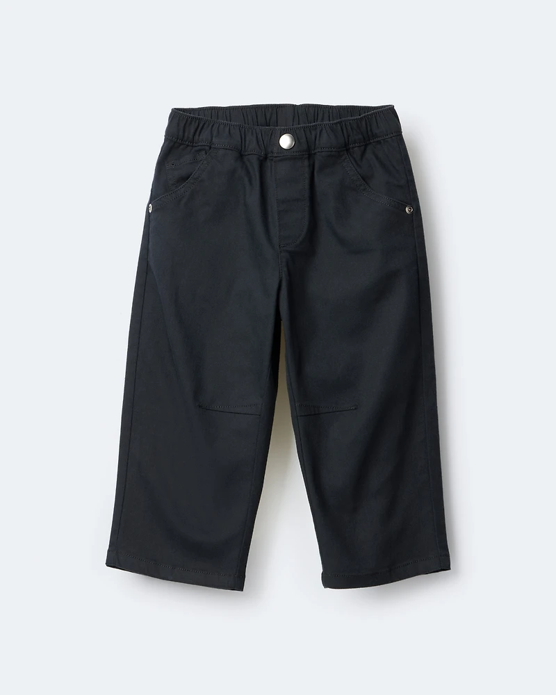 Toddler Barrel Pant - Black