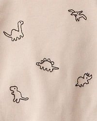 Baby Boy 2-Piece Dinosaur Long-Sleeve Bodysuit Pant Set