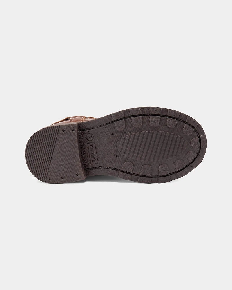 Toddler Girl Fashion Boots - Brown