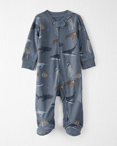 Baby Organic Cotton Sleeper Pyjamas