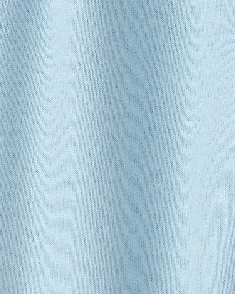 Baby Boy French Terry Pants - Blue