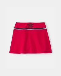 Girls Umbro Canada Active Skort - Red