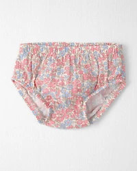 Baby Girl Organic Cotton Gauze Dress Spring Floral